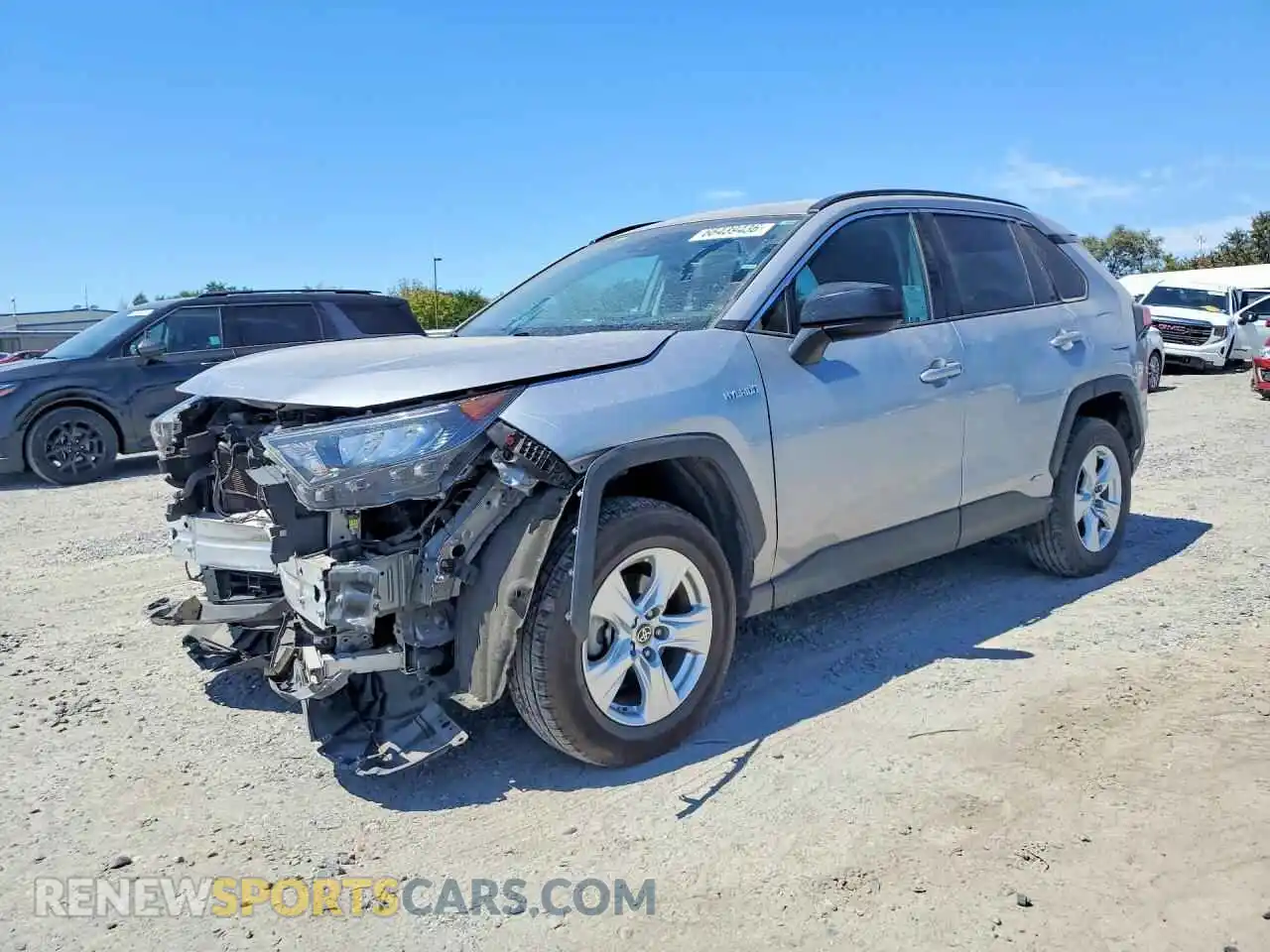 1 Photograph of a damaged car 4T3LWRFV8MU038824 TOYOTA RAV4 2021