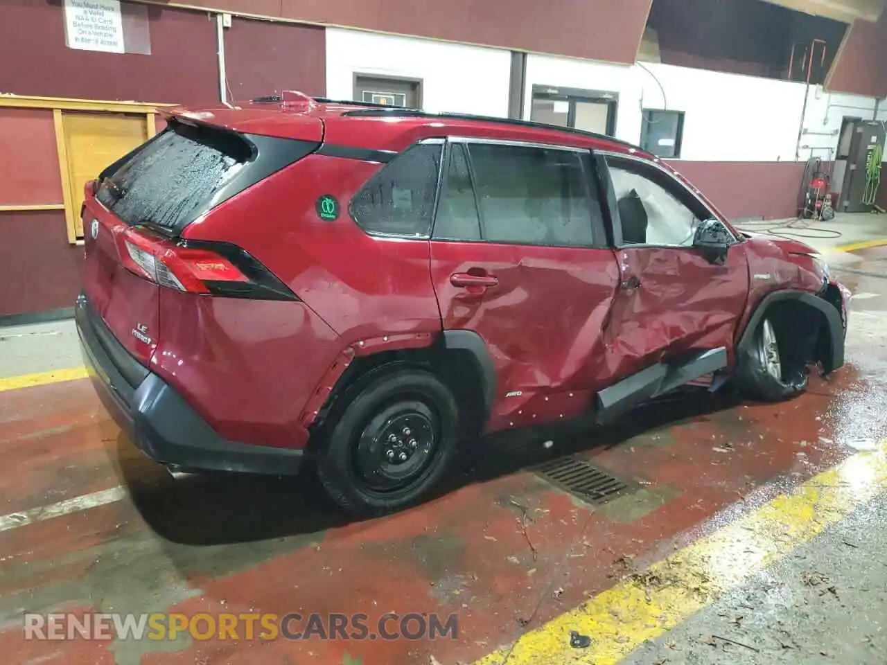 3 Photograph of a damaged car 4T3LWRFV8MU039939 TOYOTA RAV4 2021