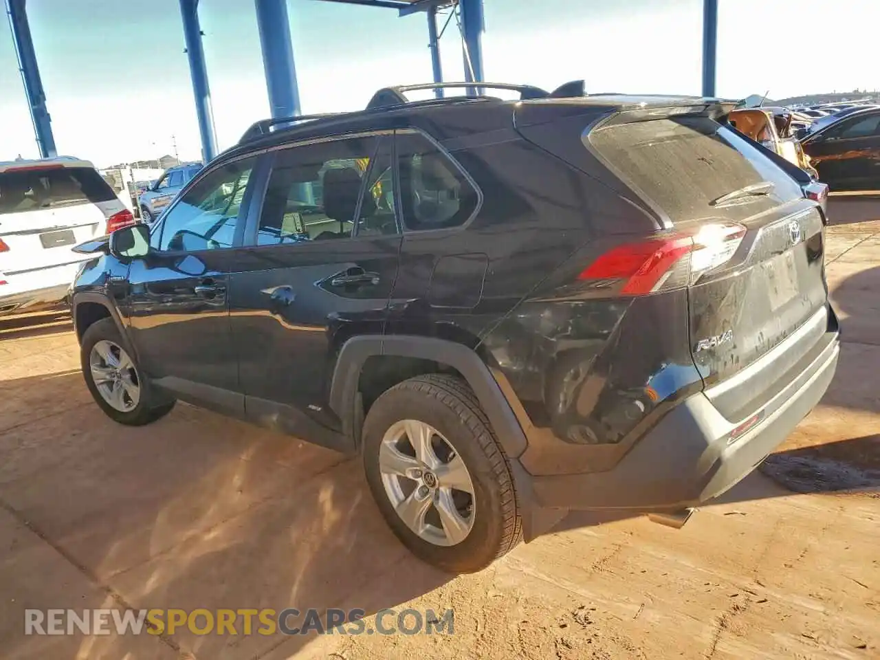 2 Photograph of a damaged car 4T3LWRFV9MU020011 TOYOTA RAV4 2021