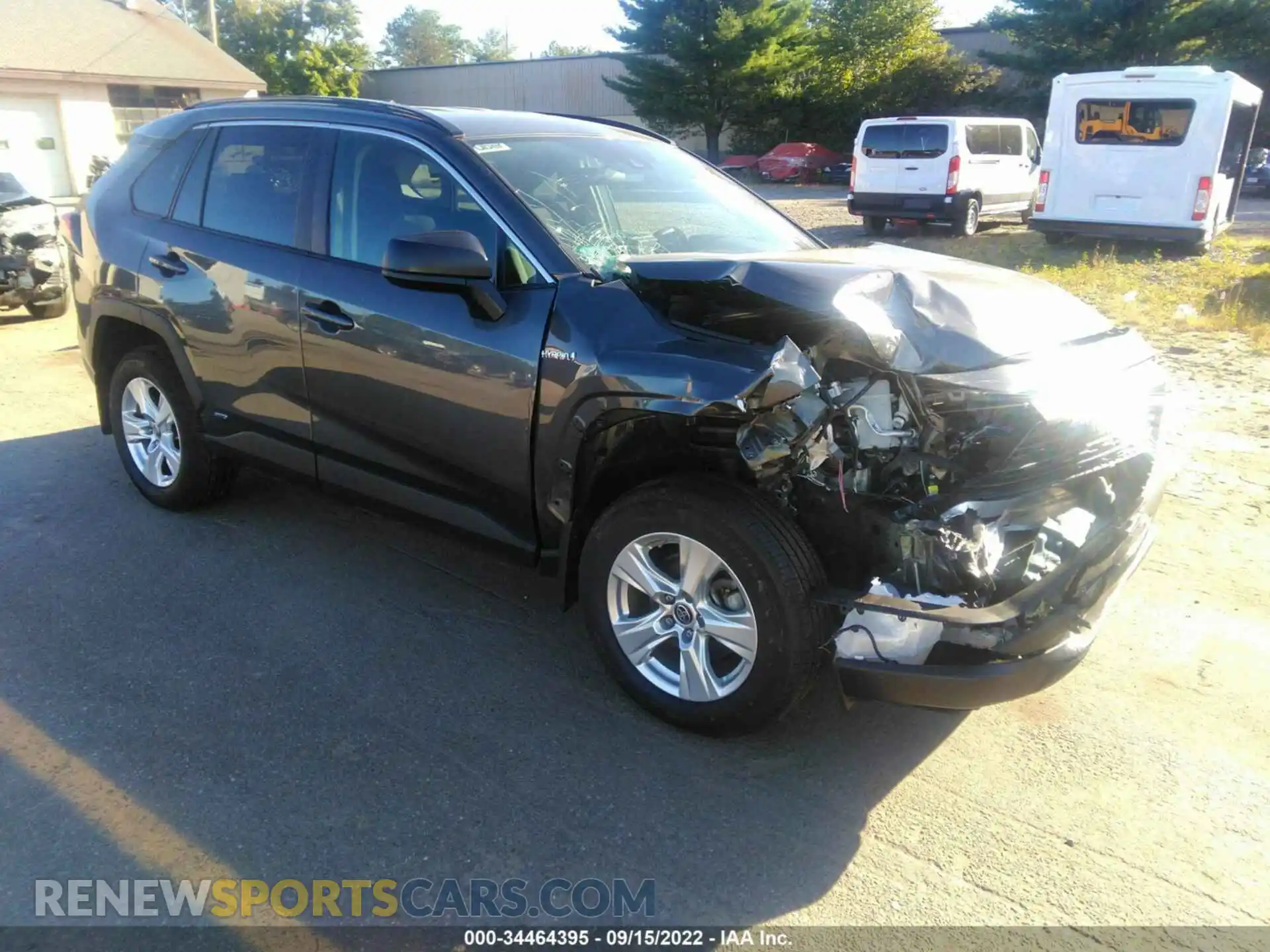 1 Photograph of a damaged car 4T3LWRFV9MU026598 TOYOTA RAV4 2021