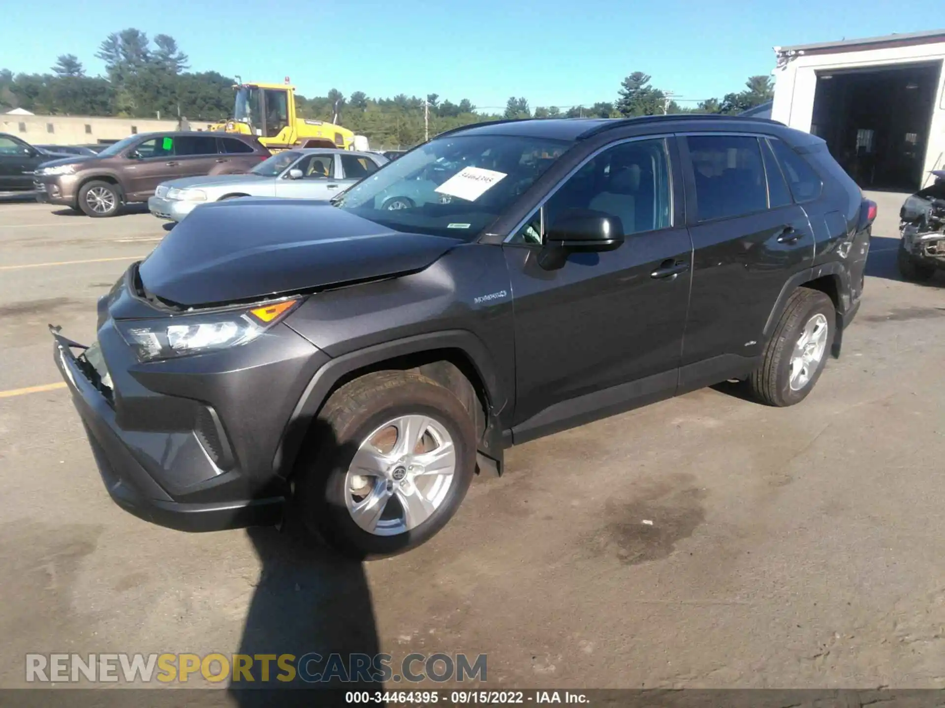 2 Photograph of a damaged car 4T3LWRFV9MU026598 TOYOTA RAV4 2021