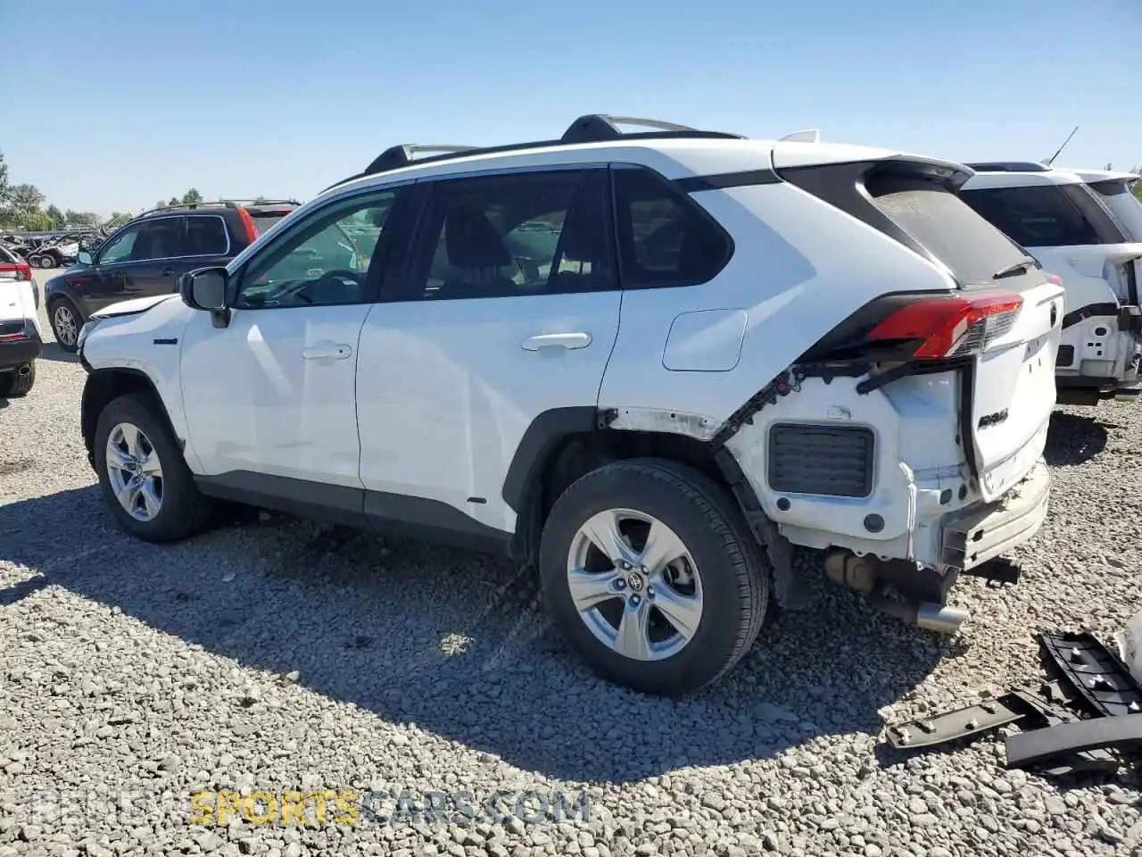 2 Photograph of a damaged car 4T3LWRFVXMU041286 TOYOTA RAV4 2021