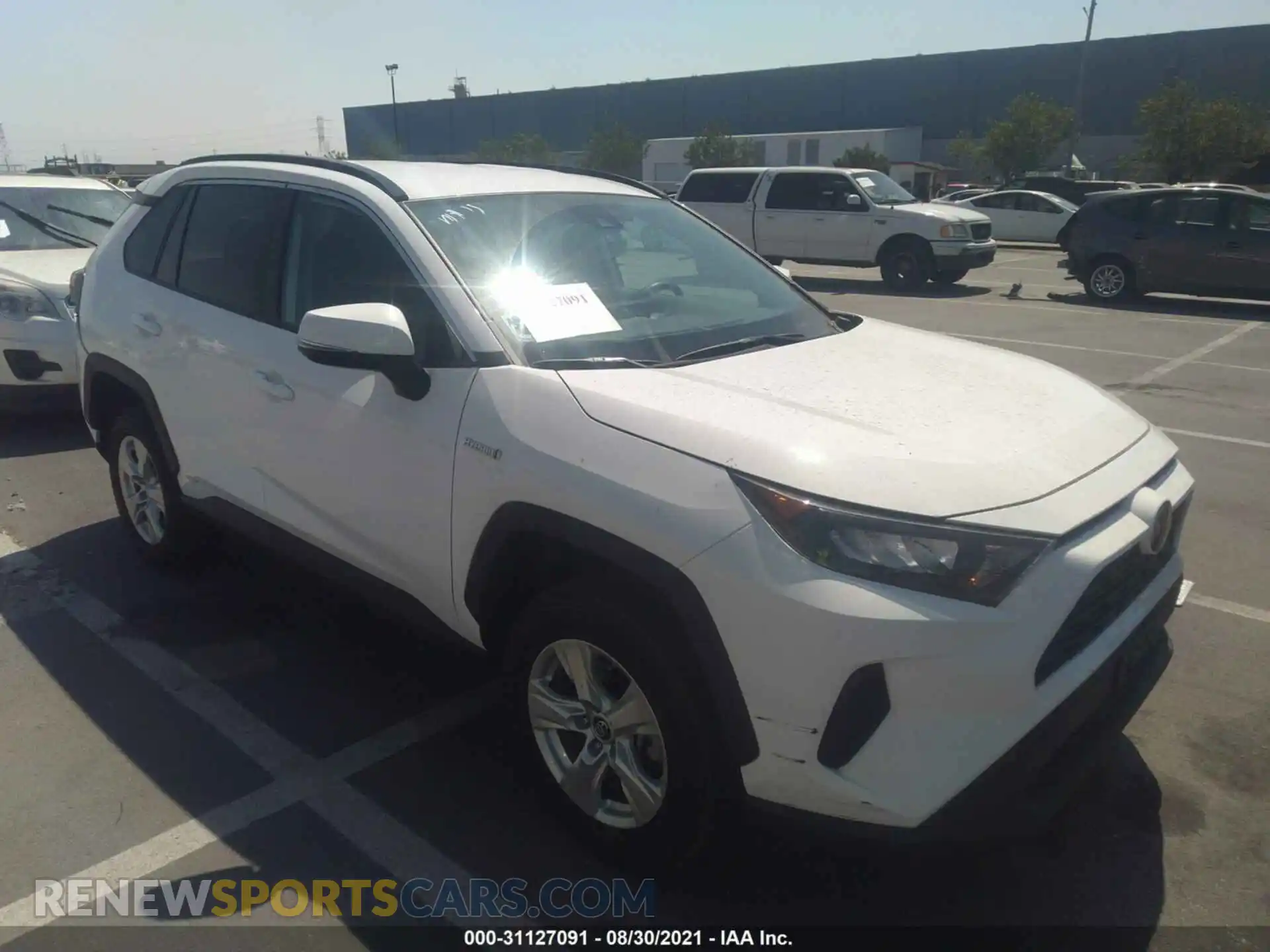 1 Photograph of a damaged car 4T3M6RFV1MU011906 TOYOTA RAV4 2021
