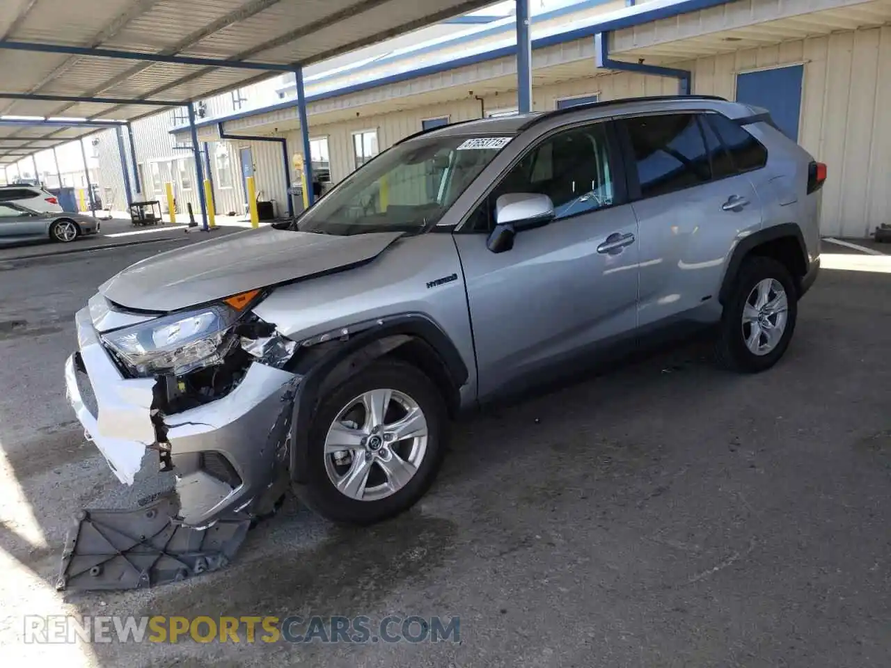 1 Photograph of a damaged car 4T3M6RFV1MU014059 TOYOTA RAV4 2021
