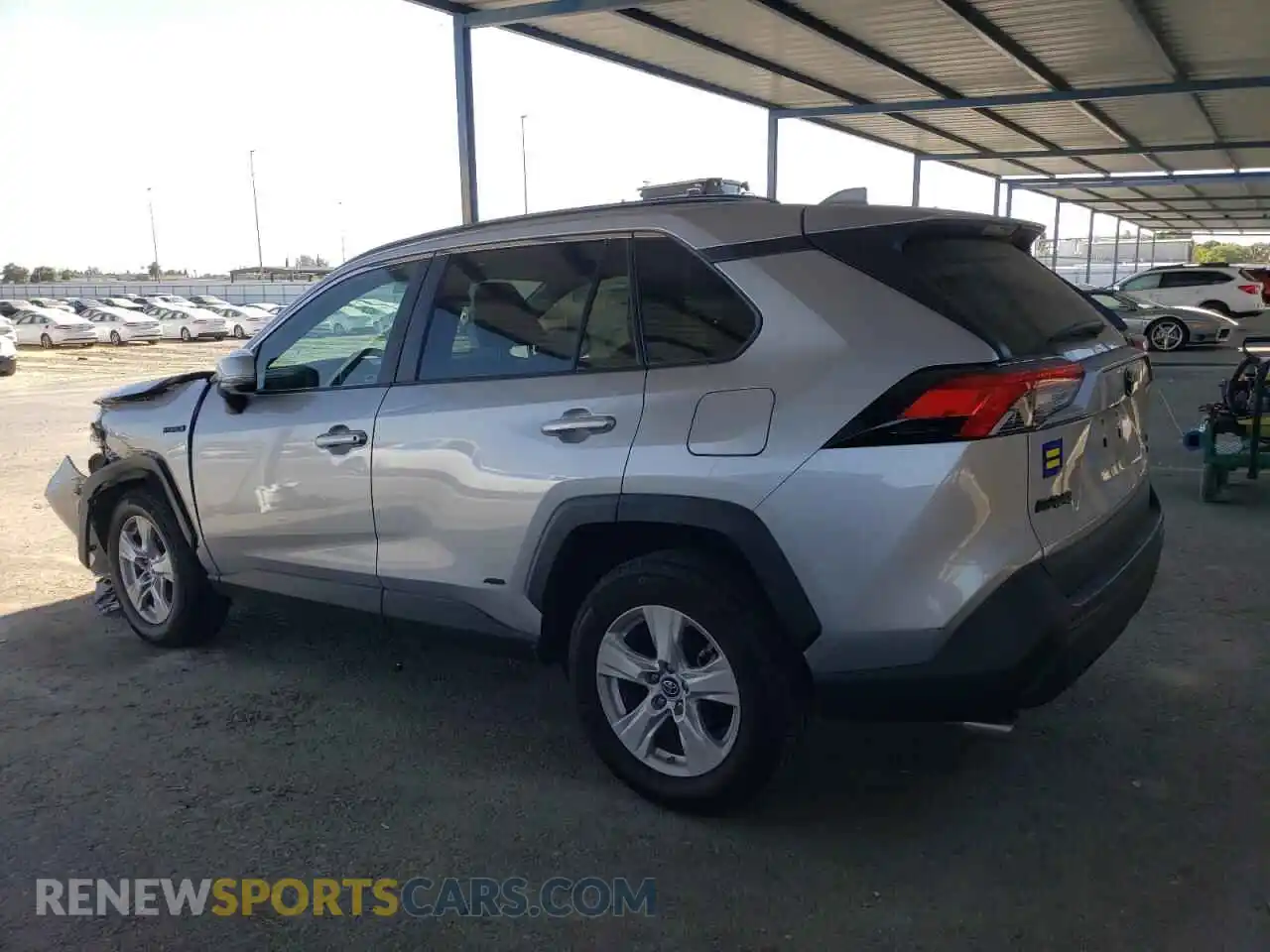 2 Photograph of a damaged car 4T3M6RFV1MU014059 TOYOTA RAV4 2021