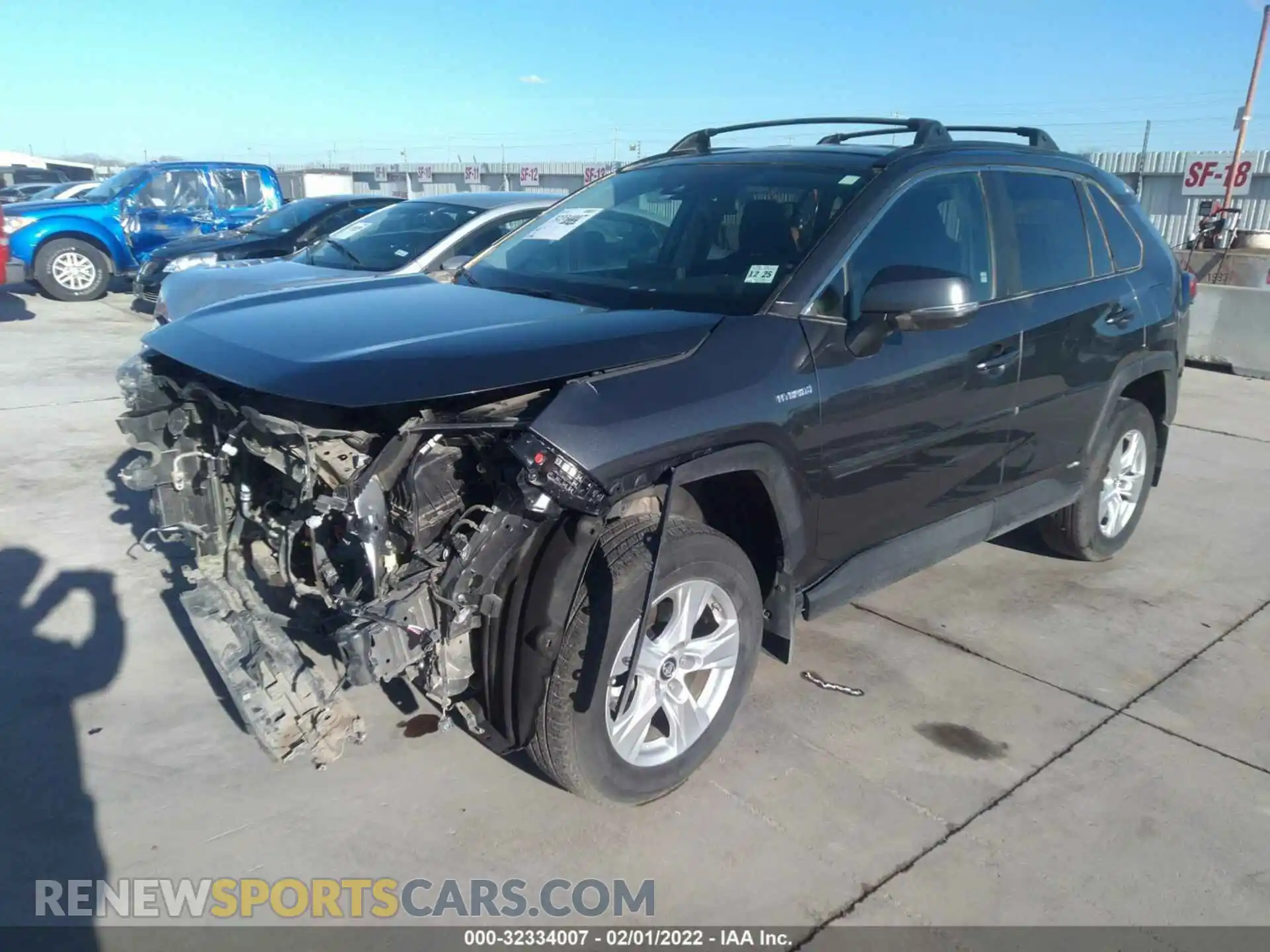 2 Photograph of a damaged car 4T3M6RFV2MU022512 TOYOTA RAV4 2021