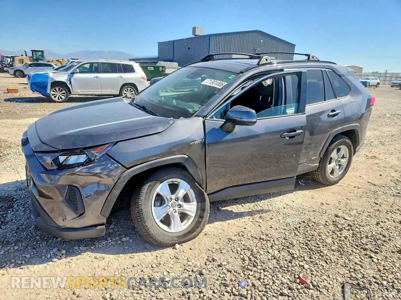 1 Photograph of a damaged car 4T3M6RFV3MU011776 TOYOTA RAV4 2021