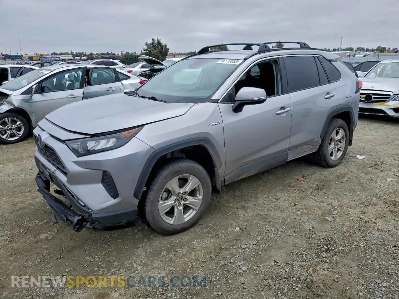 1 Photograph of a damaged car 4T3M6RFV3MU017237 TOYOTA RAV4 2021