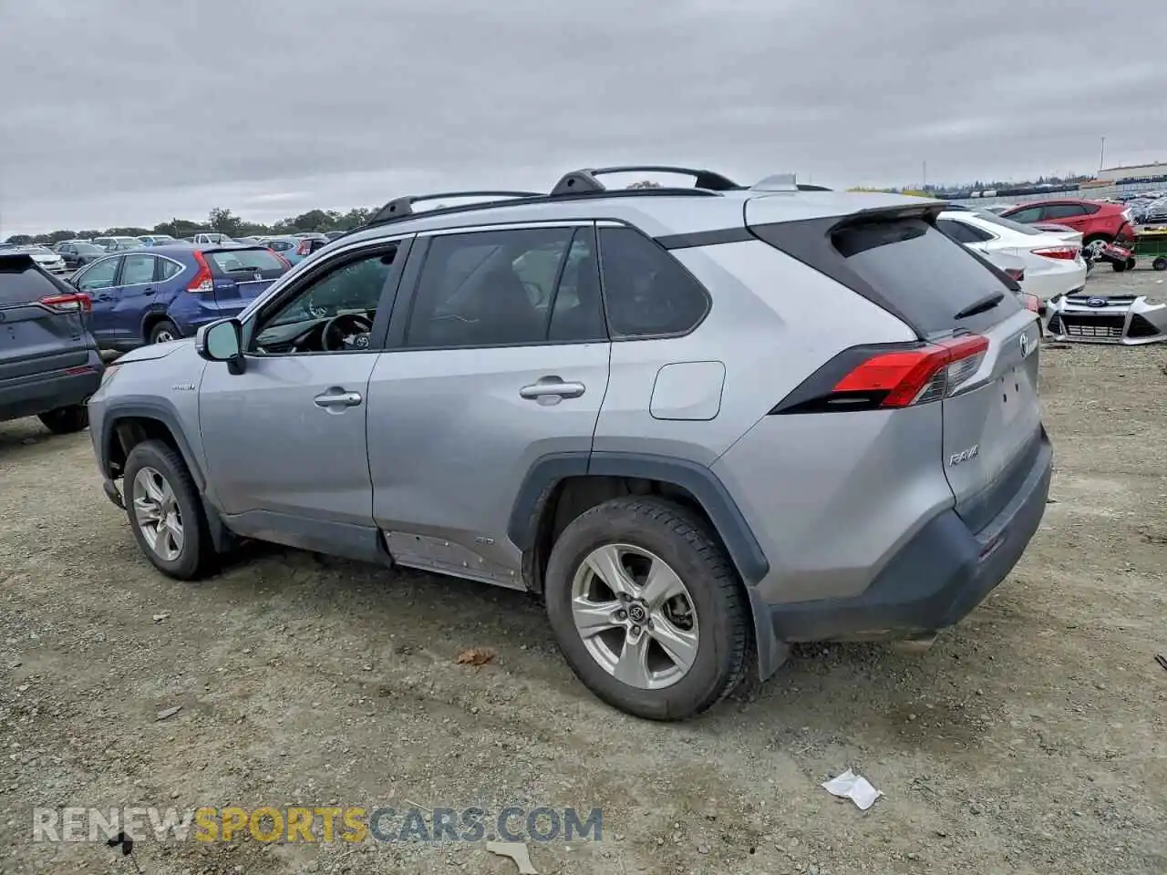 2 Photograph of a damaged car 4T3M6RFV3MU017237 TOYOTA RAV4 2021