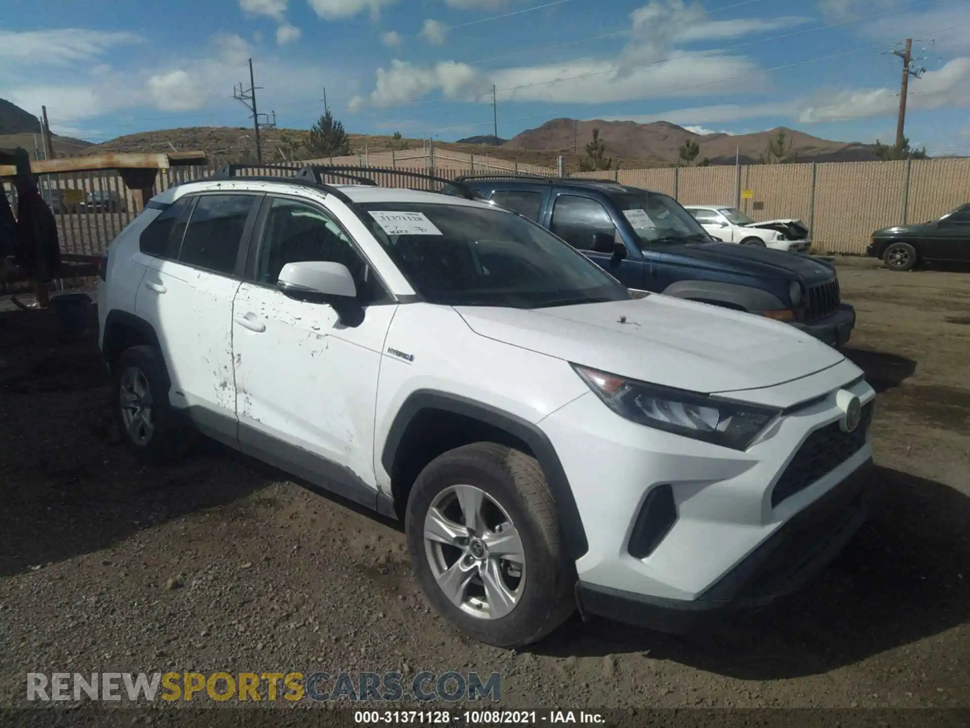 1 Photograph of a damaged car 4T3M6RFV4MU030143 TOYOTA RAV4 2021