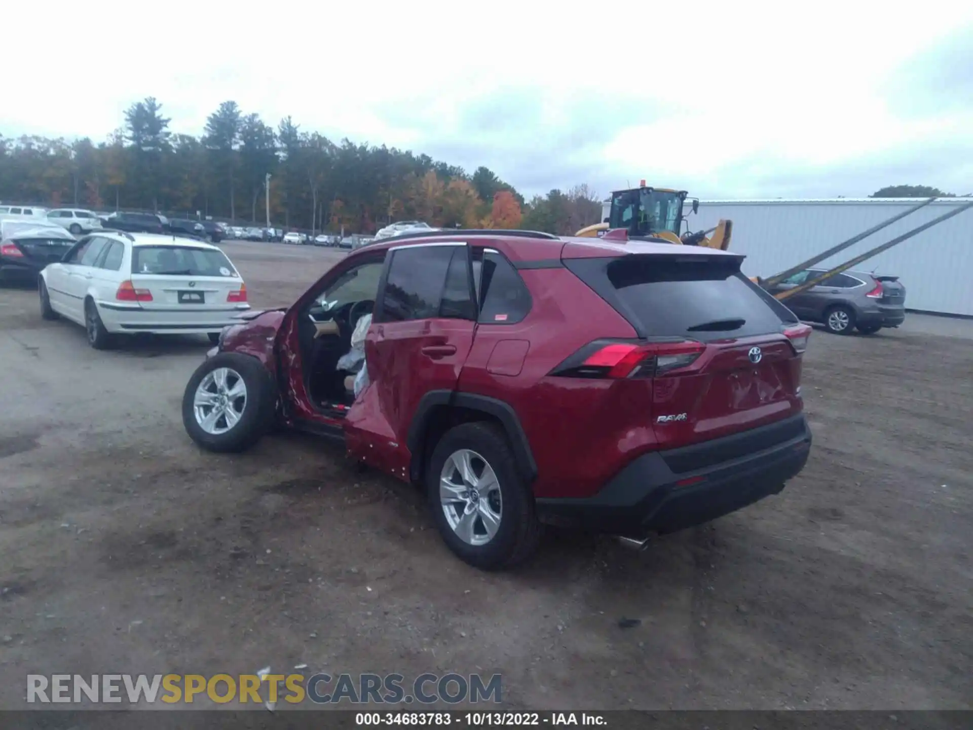 3 Photograph of a damaged car 4T3M6RFV5MU020365 TOYOTA RAV4 2021