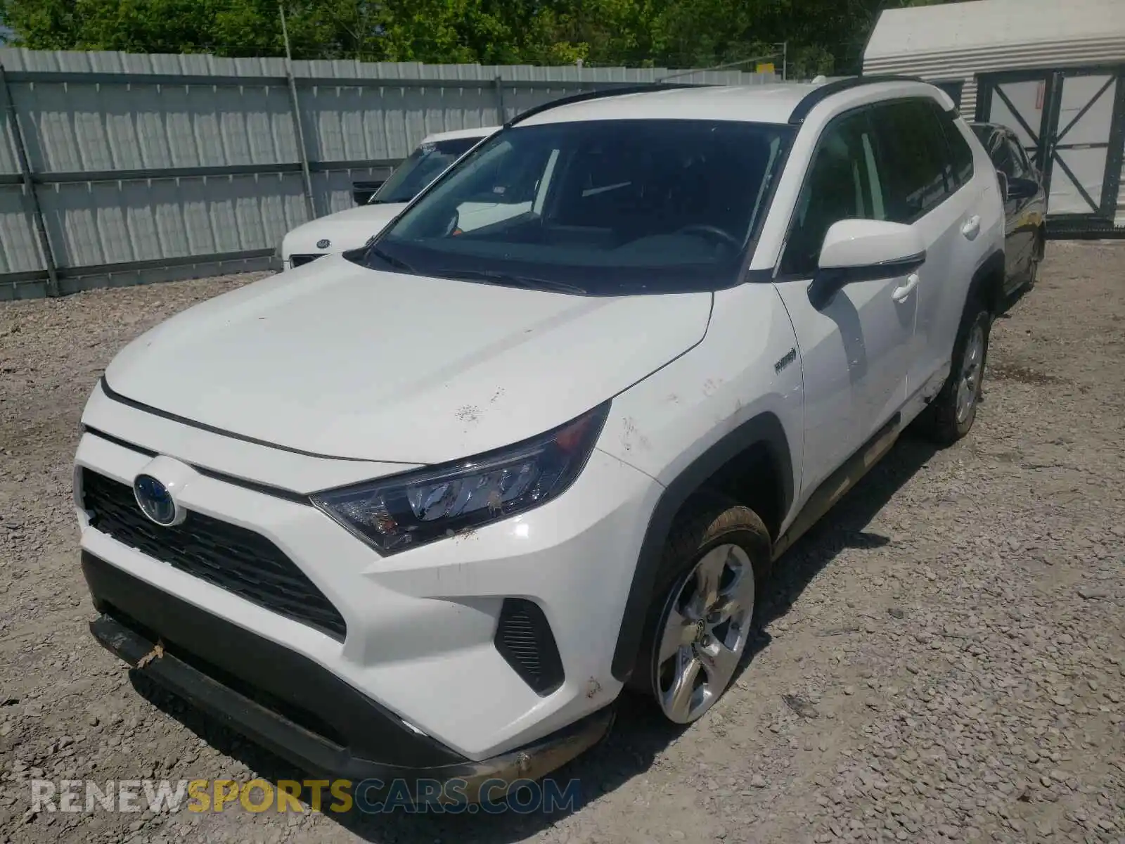 2 Photograph of a damaged car 4T3M6RFV5MU029759 TOYOTA RAV4 2021