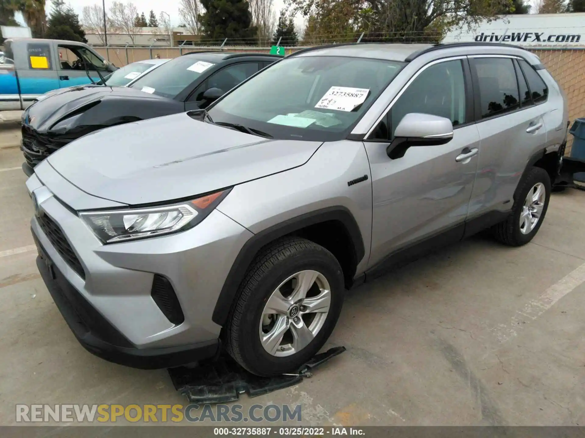 2 Photograph of a damaged car 4T3M6RFV6MU011884 TOYOTA RAV4 2021