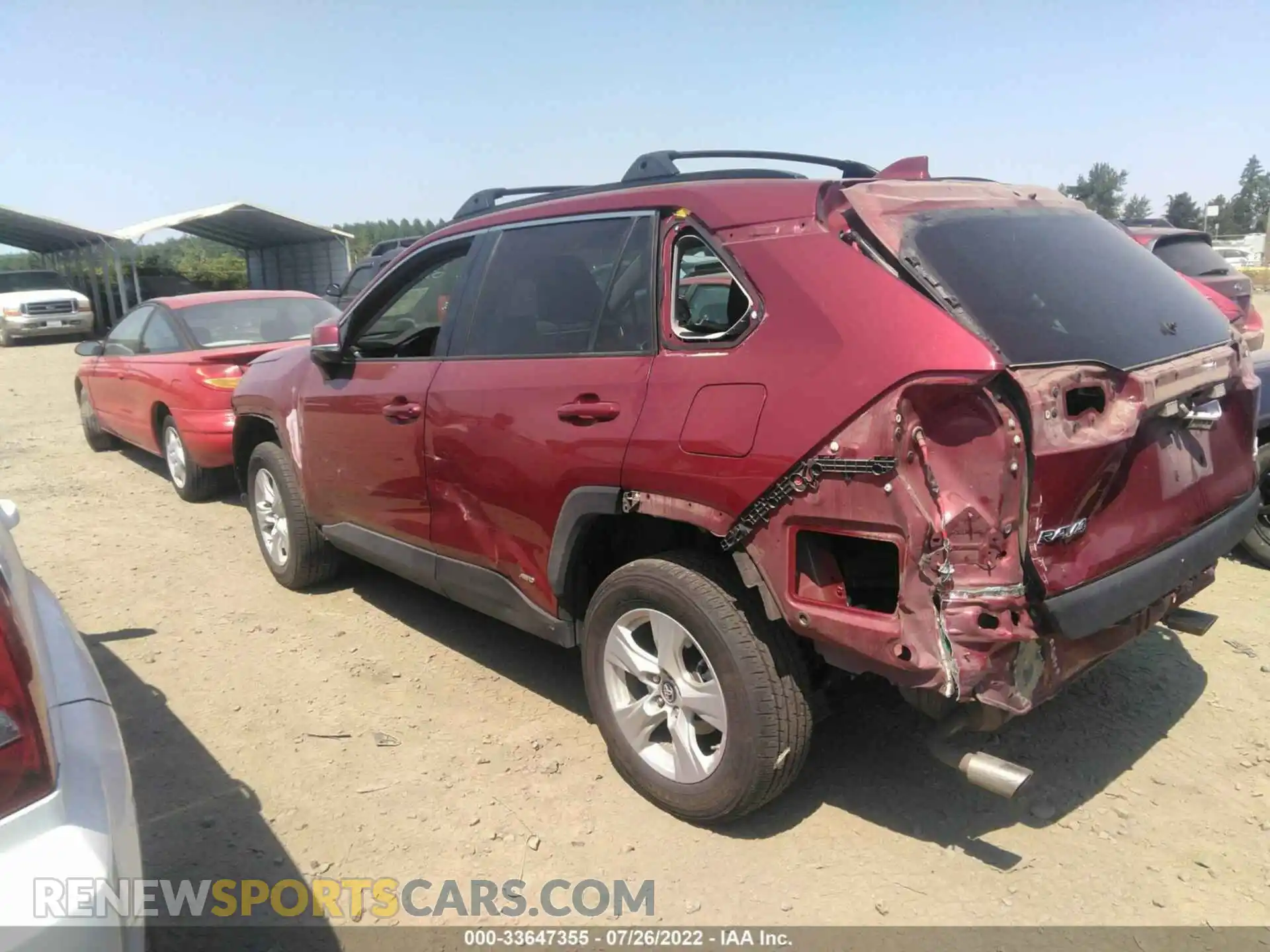 3 Photograph of a damaged car 4T3M6RFV9MU024452 TOYOTA RAV4 2021
