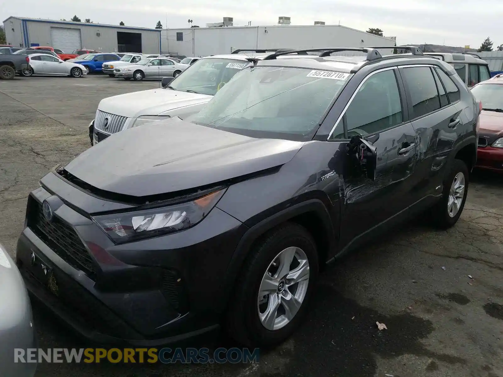 2 Photograph of a damaged car 4T3M6RFVXMU008325 TOYOTA RAV4 2021