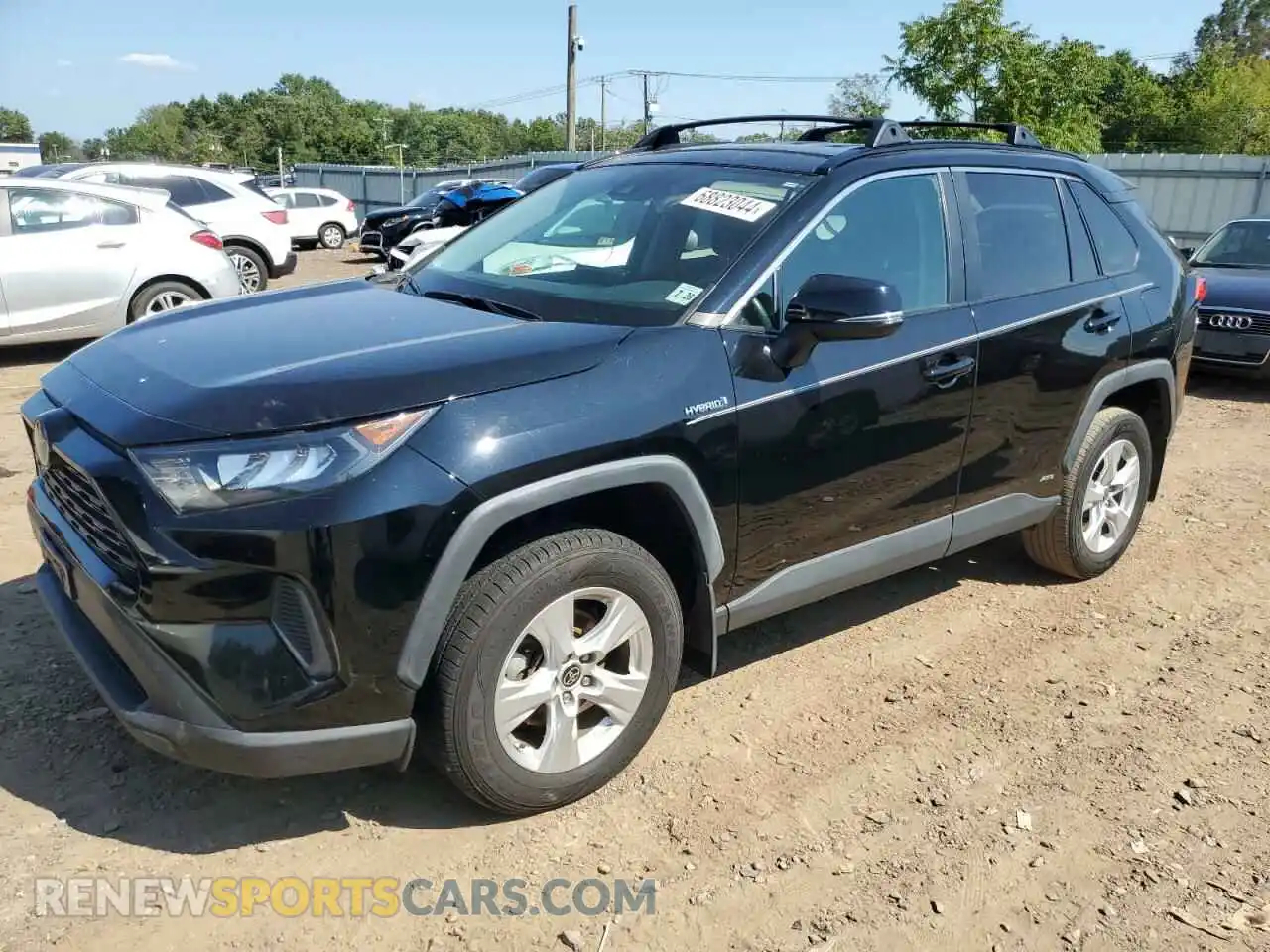 1 Photograph of a damaged car 4T3MWRFV2MU024860 TOYOTA RAV4 2021