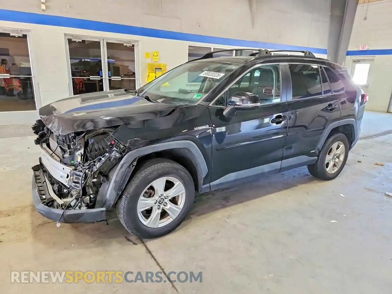 1 Фотография поврежденного автомобиля 4T3MWRFV2MU036149 TOYOTA RAV4 2021