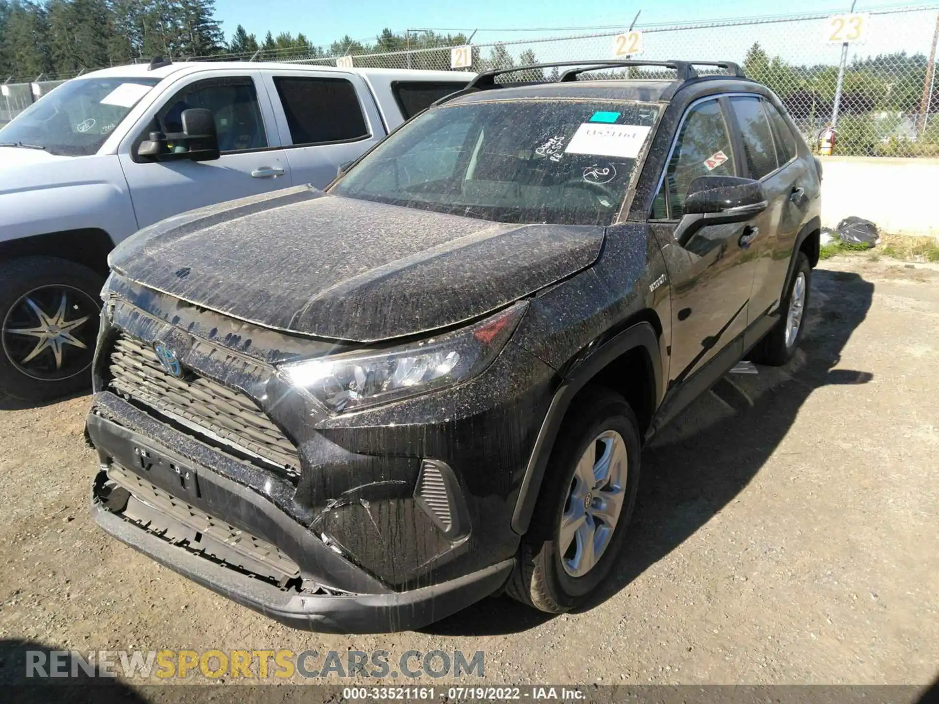 2 Photograph of a damaged car 4T3MWRFV5MU048845 TOYOTA RAV4 2021