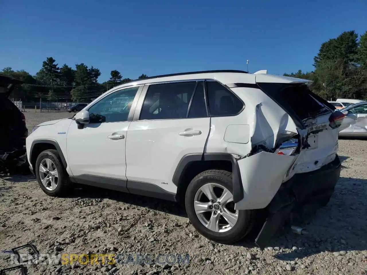 2 Photograph of a damaged car 4T3MWRFV6MU043380 TOYOTA RAV4 2021