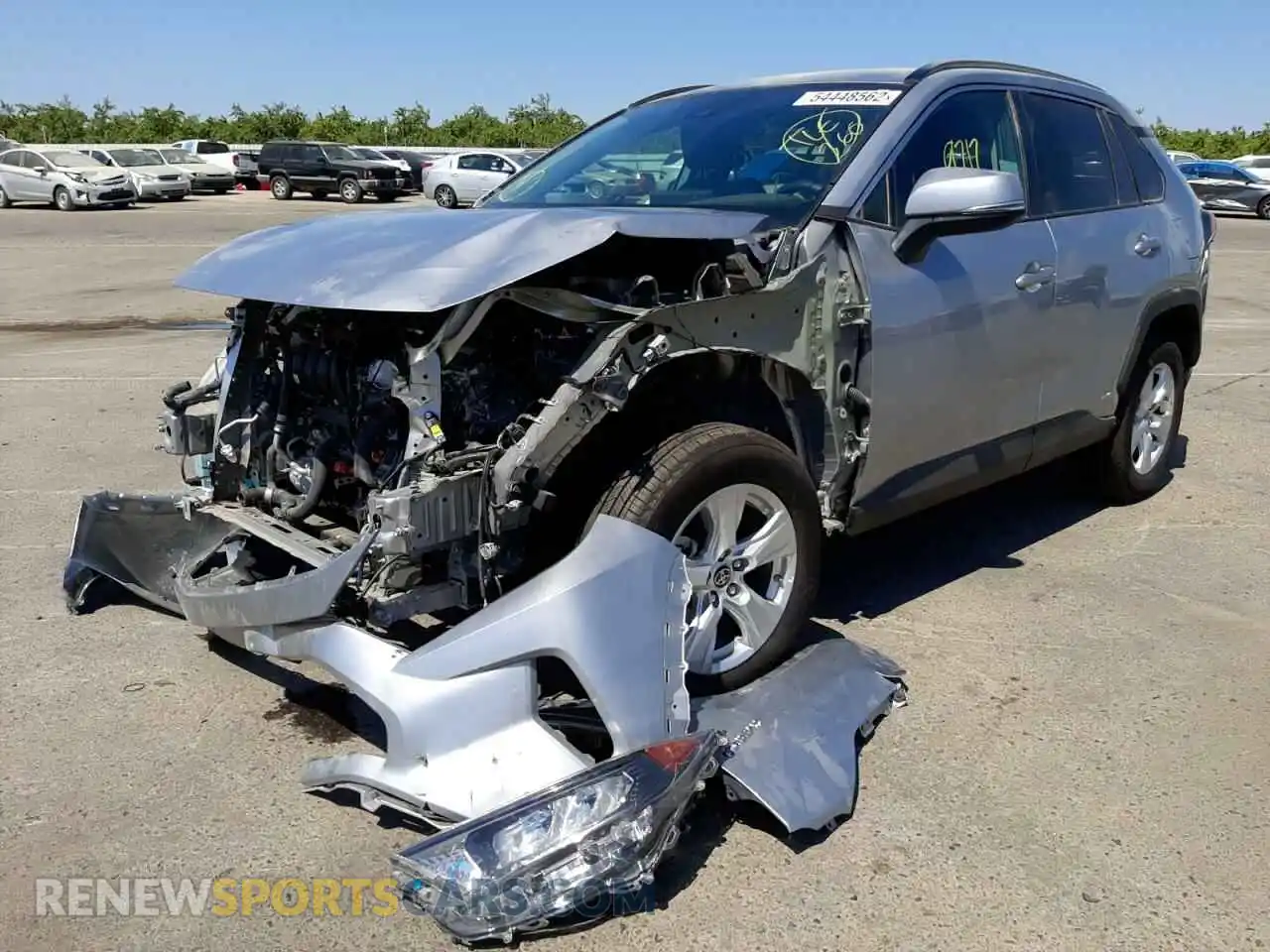 2 Photograph of a damaged car 4T3MWRFV6MU048210 TOYOTA RAV4 2021
