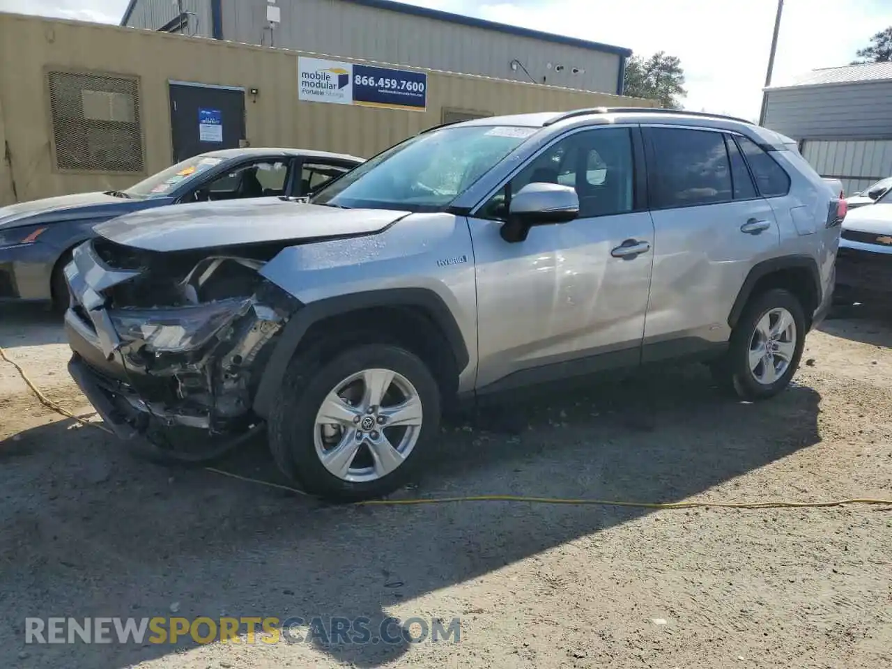 1 Photograph of a damaged car 4T3MWRFV7MU037488 TOYOTA RAV4 2021