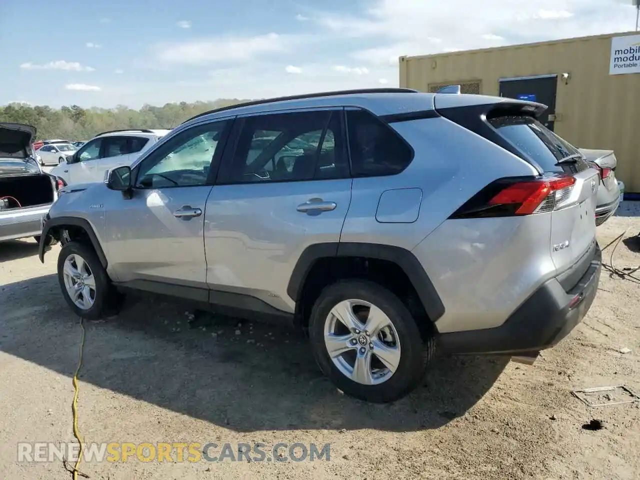 2 Photograph of a damaged car 4T3MWRFV7MU037488 TOYOTA RAV4 2021