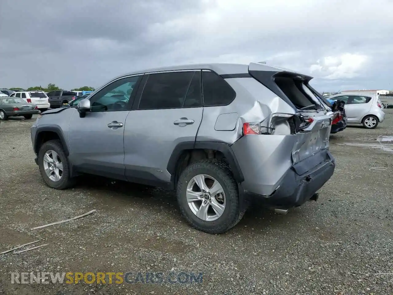 2 Photograph of a damaged car 4T3MWRFV8MU020439 TOYOTA RAV4 2021