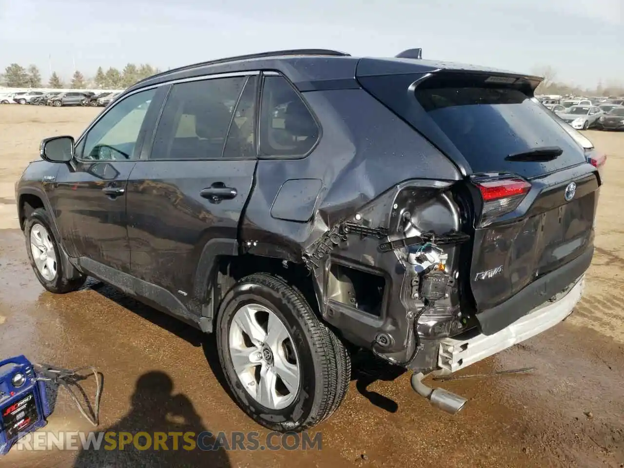 2 Photograph of a damaged car 4T3MWRFV8MU036074 TOYOTA RAV4 2021