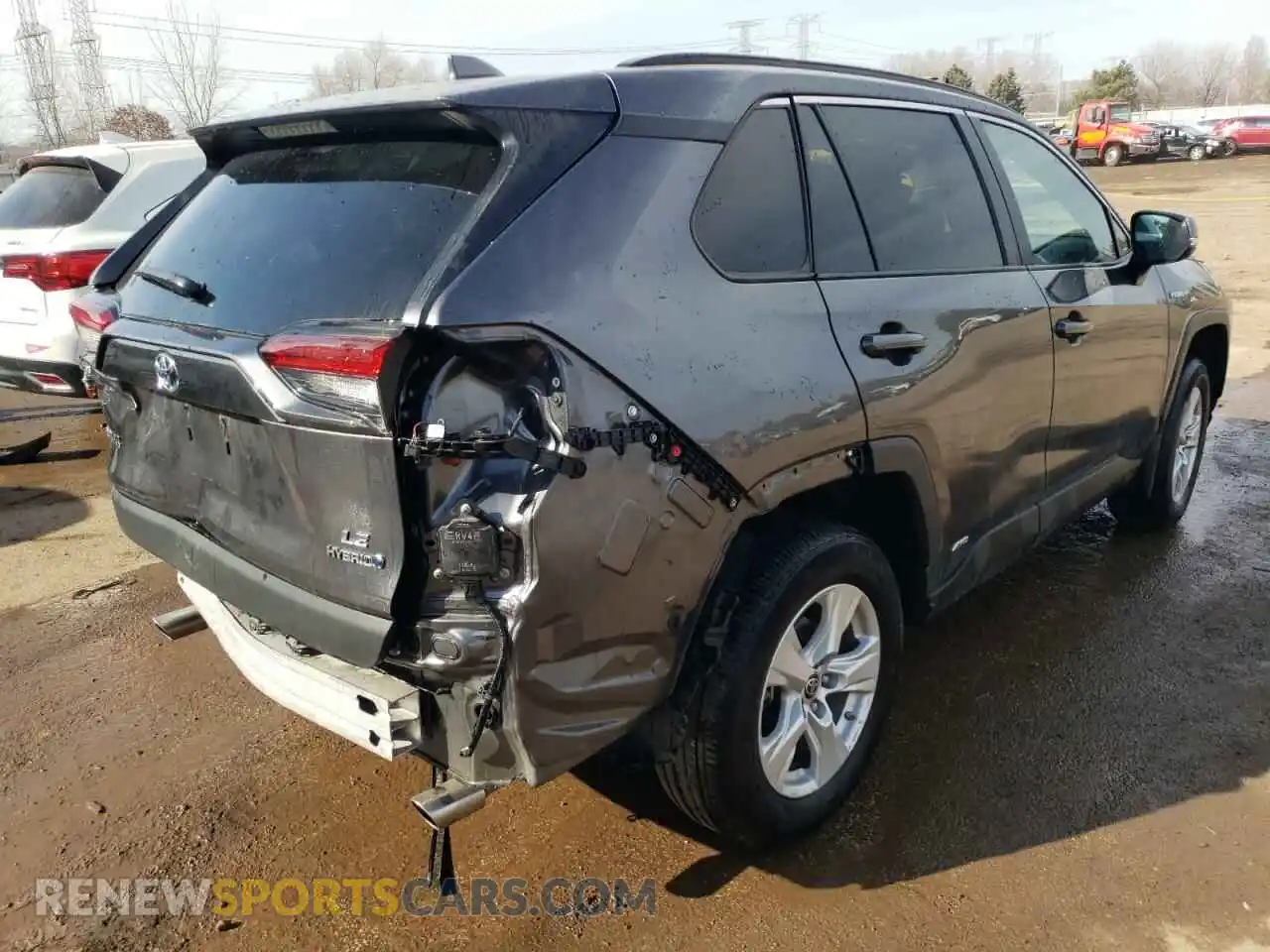 3 Photograph of a damaged car 4T3MWRFV8MU036074 TOYOTA RAV4 2021
