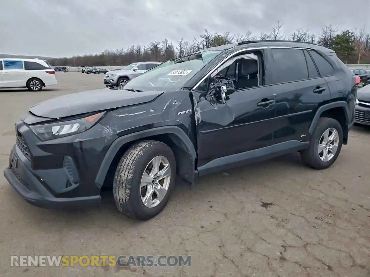 1 Photograph of a damaged car 4T3MWRFV9MU026251 TOYOTA RAV4 2021