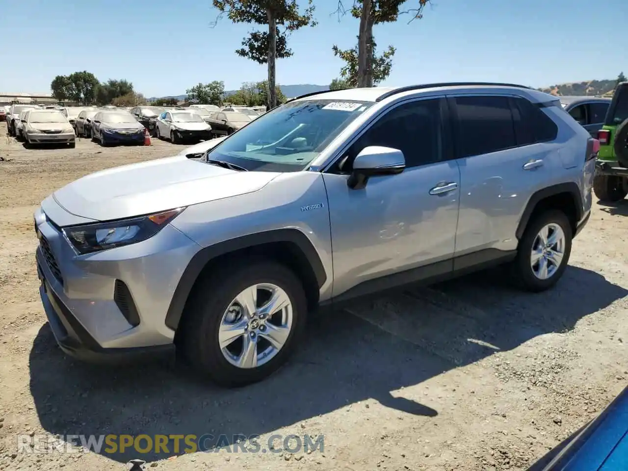 1 Photograph of a damaged car 4T3MWRFV9MU048475 TOYOTA RAV4 2021
