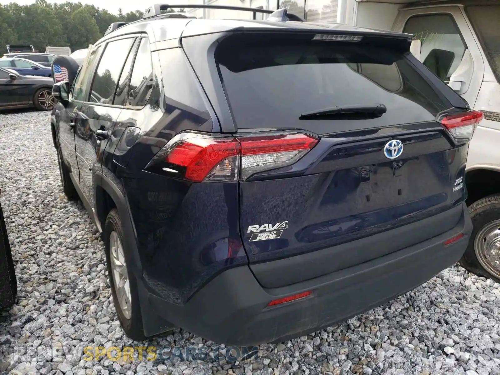 3 fotografías del automóvil dañado 4T3R6RFV0MU013071 TOYOTA RAV4 2021