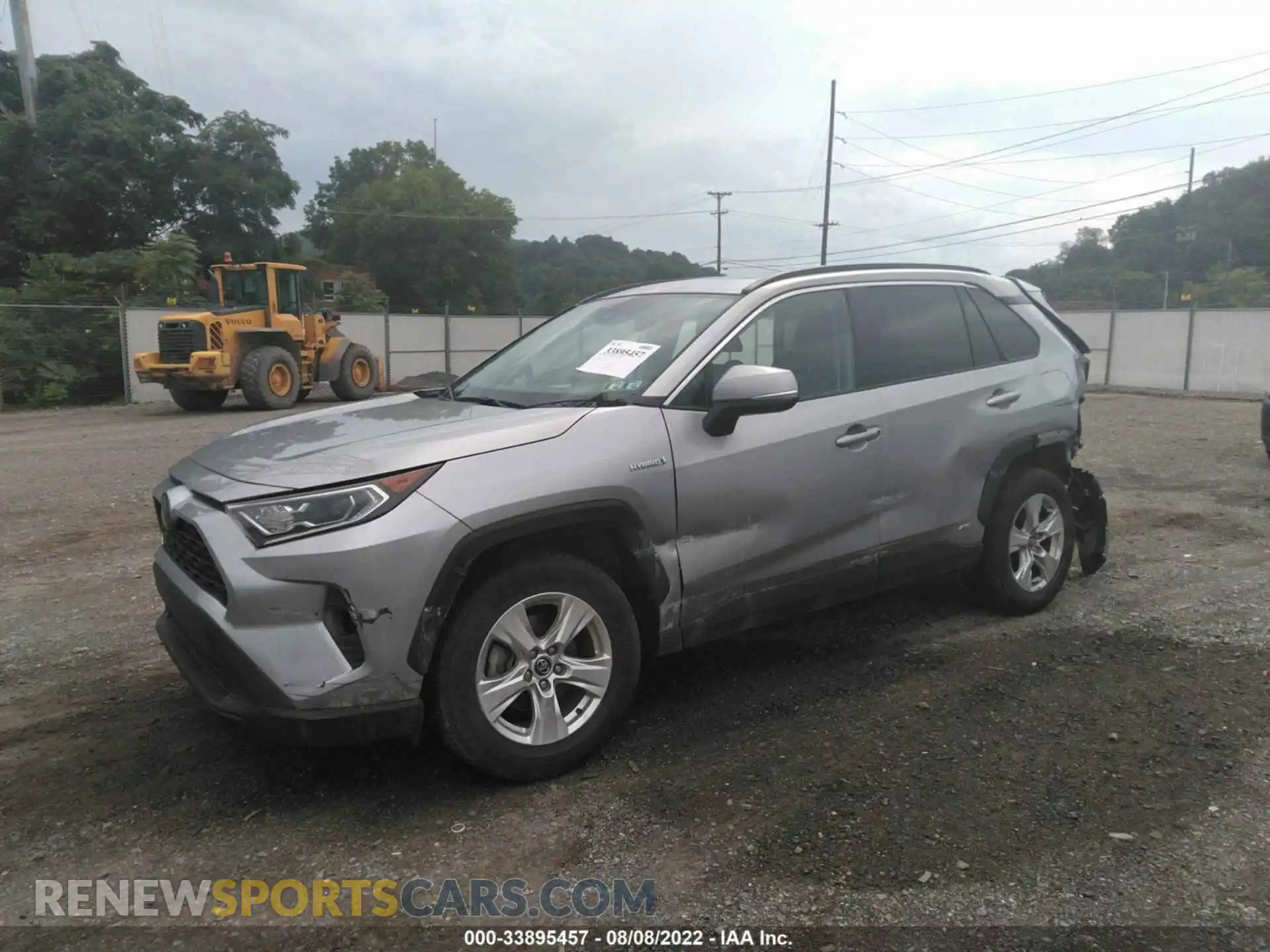 2 Photograph of a damaged car 4T3R6RFV0MU015399 TOYOTA RAV4 2021