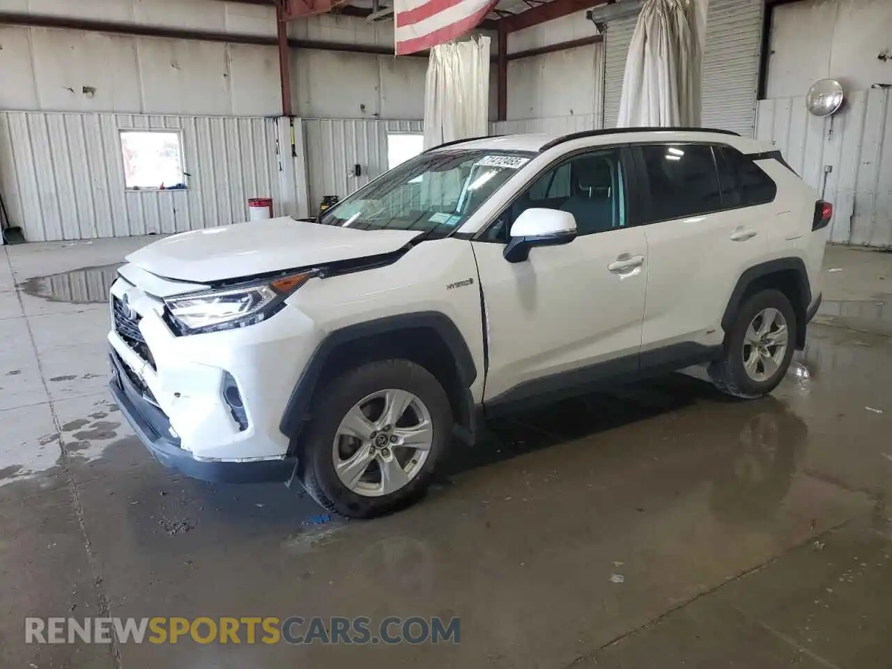 1 fotografías del automóvil dañado 4T3R6RFV1MU007635 TOYOTA RAV4 2021