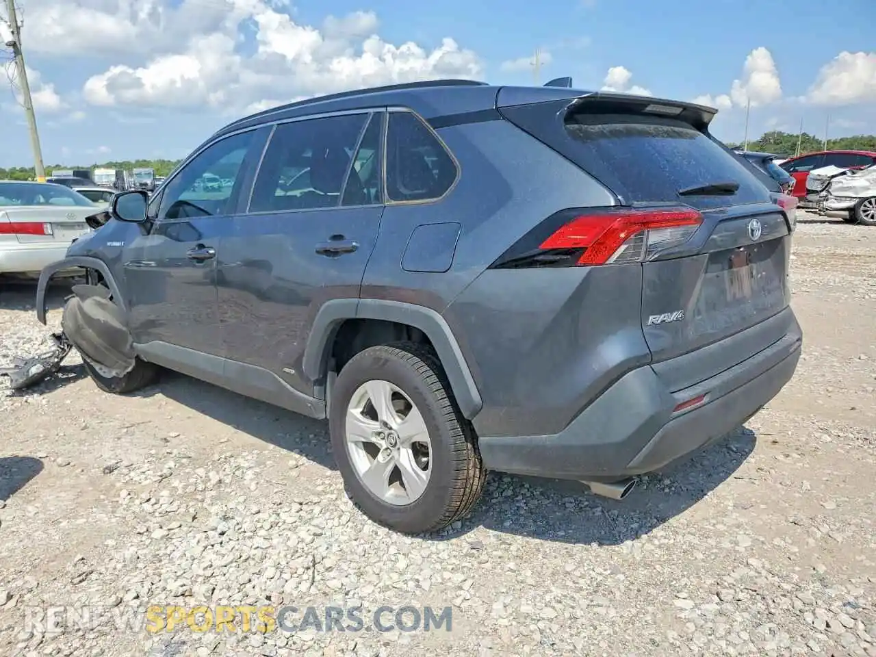 2 Фотография поврежденного автомобиля 4T3R6RFV1MU009255 TOYOTA RAV4 2021
