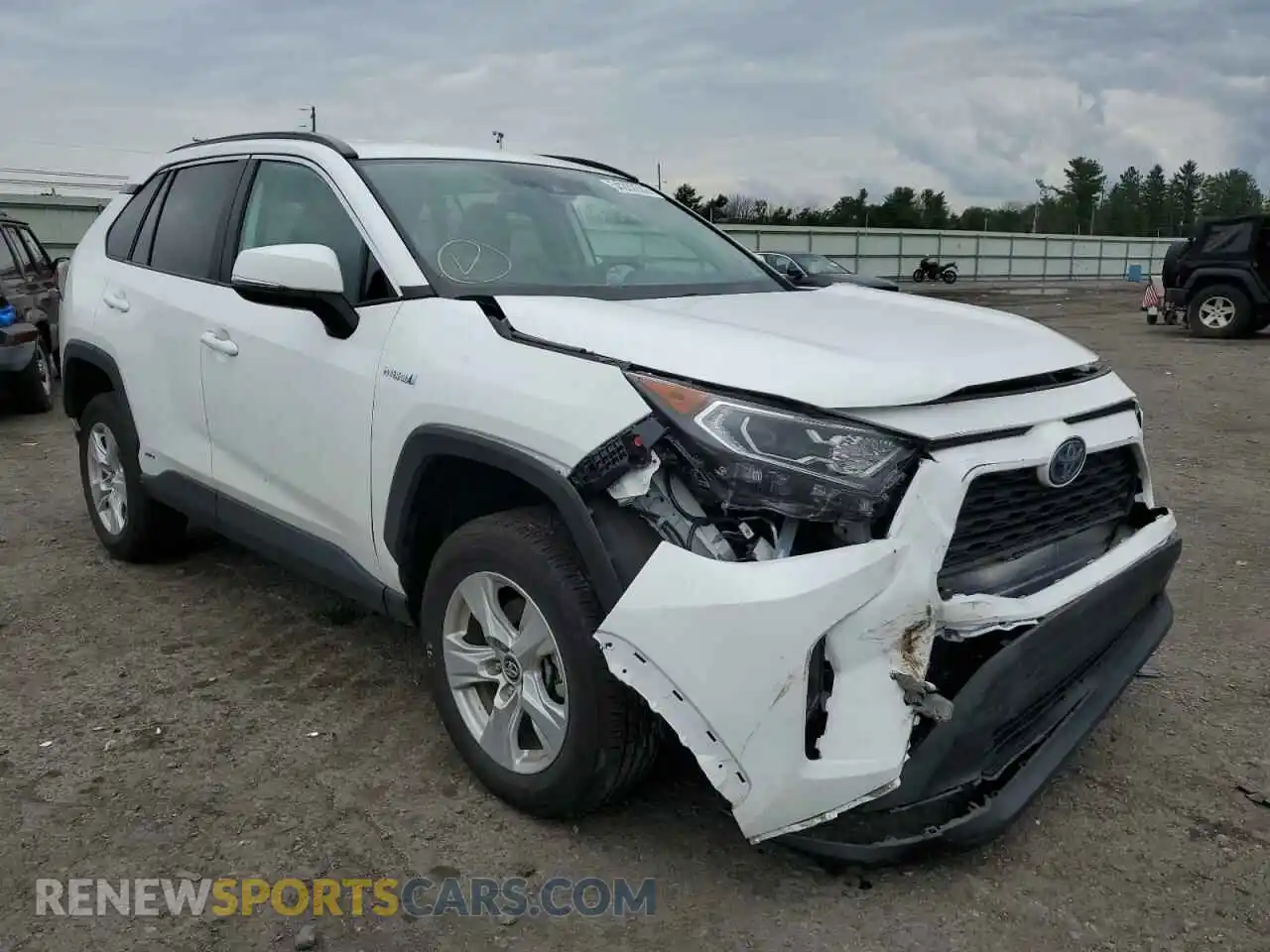 1 fotografías del automóvil dañado 4T3R6RFV1MU012205 TOYOTA RAV4 2021