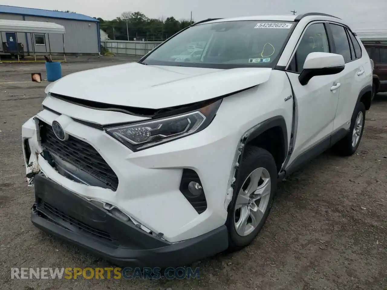 2 fotografías del automóvil dañado 4T3R6RFV1MU012205 TOYOTA RAV4 2021