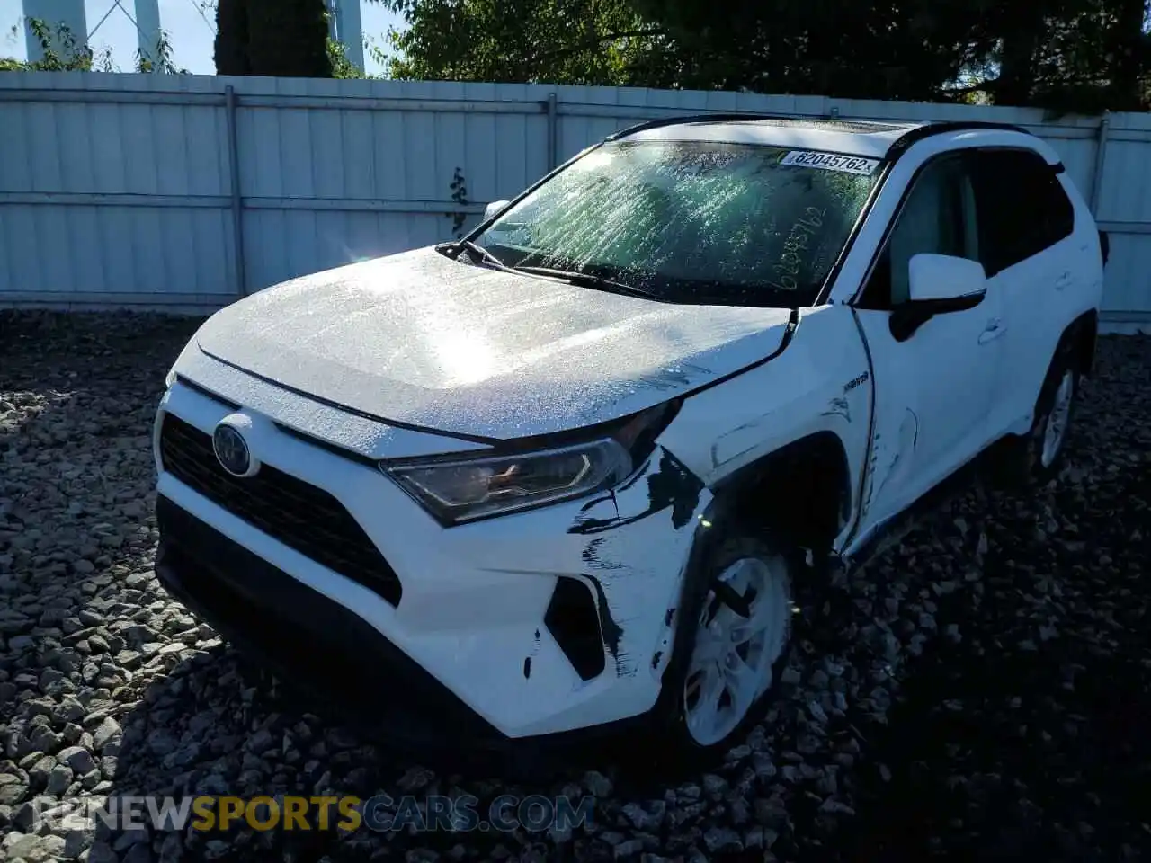 2 Фотография поврежденного автомобиля 4T3R6RFV2MU009524 TOYOTA RAV4 2021