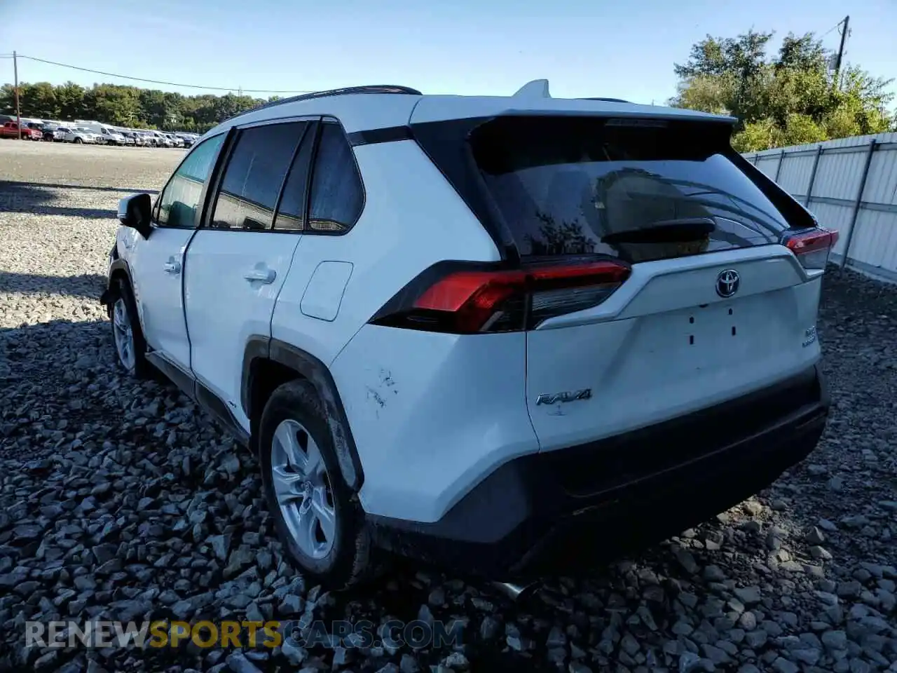 3 Фотография поврежденного автомобиля 4T3R6RFV2MU009524 TOYOTA RAV4 2021