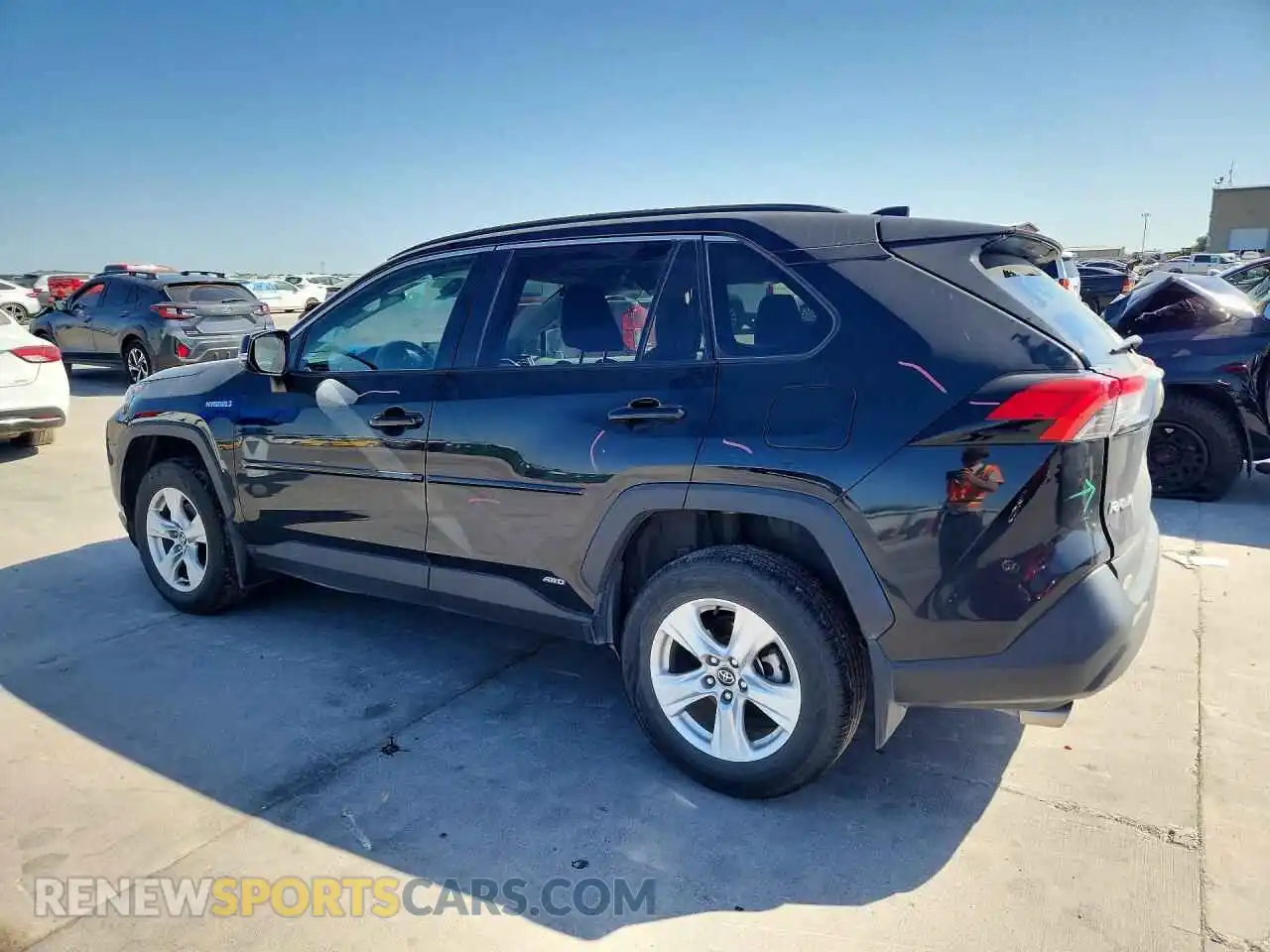 2 Photograph of a damaged car 4T3R6RFV2MU026842 TOYOTA RAV4 2021