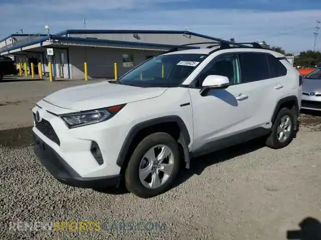 1 Photograph of a damaged car 4T3R6RFV5MU016371 TOYOTA RAV4 2021