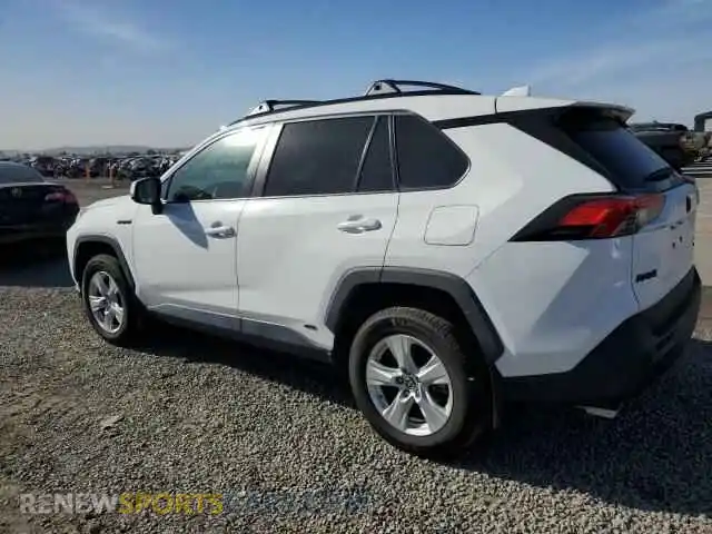 2 Photograph of a damaged car 4T3R6RFV5MU016371 TOYOTA RAV4 2021
