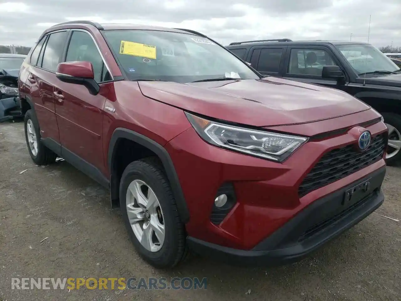 1 fotografías del automóvil dañado 4T3R6RFV8MU020060 TOYOTA RAV4 2021
