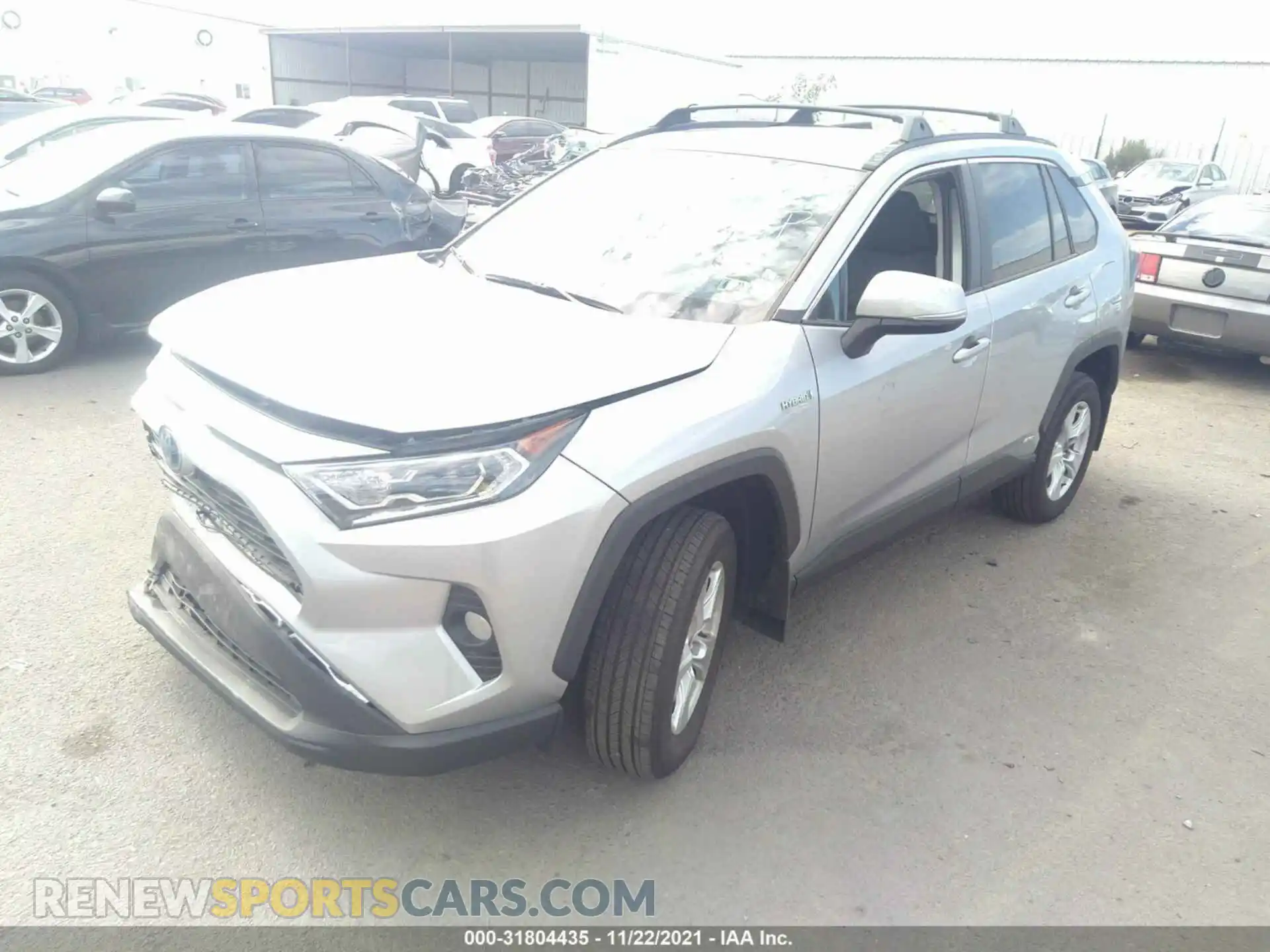 2 Photograph of a damaged car 4T3RWRFV0MU018092 TOYOTA RAV4 2021