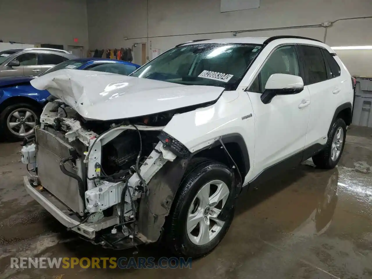 1 Photograph of a damaged car 4T3RWRFV0MU028086 TOYOTA RAV4 2021