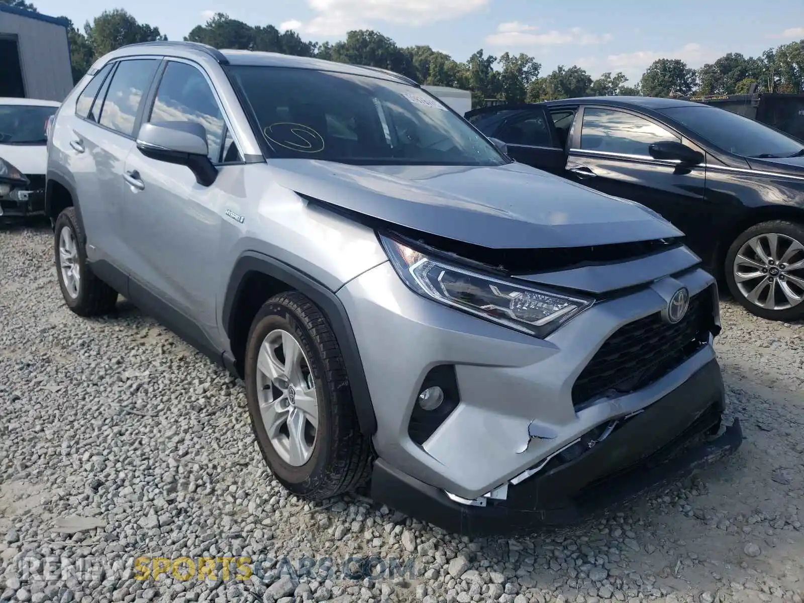 1 Photograph of a damaged car 4T3RWRFV0MU029481 TOYOTA RAV4 2021