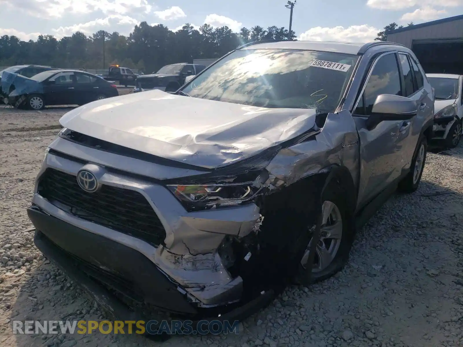 2 Photograph of a damaged car 4T3RWRFV0MU029481 TOYOTA RAV4 2021