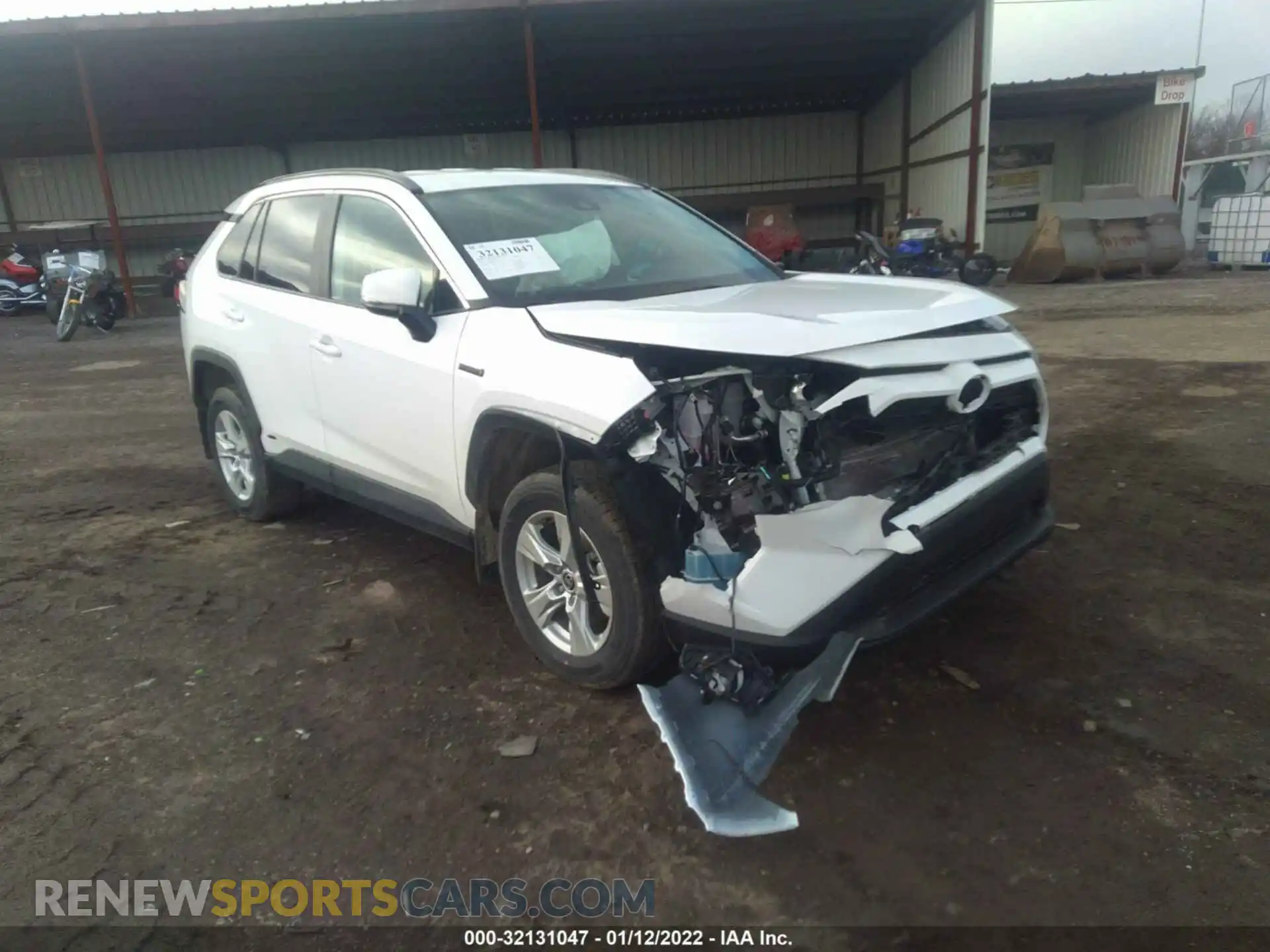 1 Photograph of a damaged car 4T3RWRFV0MU037449 TOYOTA RAV4 2021