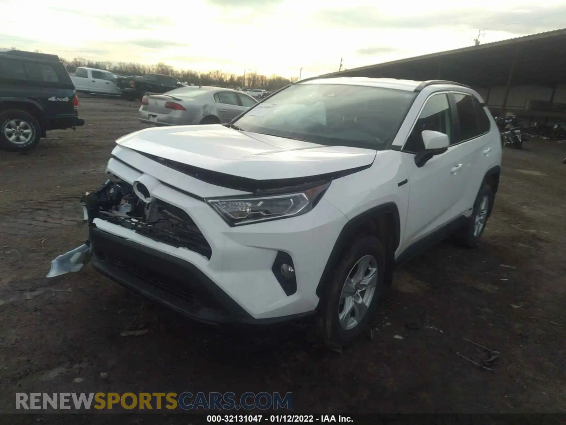 2 Photograph of a damaged car 4T3RWRFV0MU037449 TOYOTA RAV4 2021