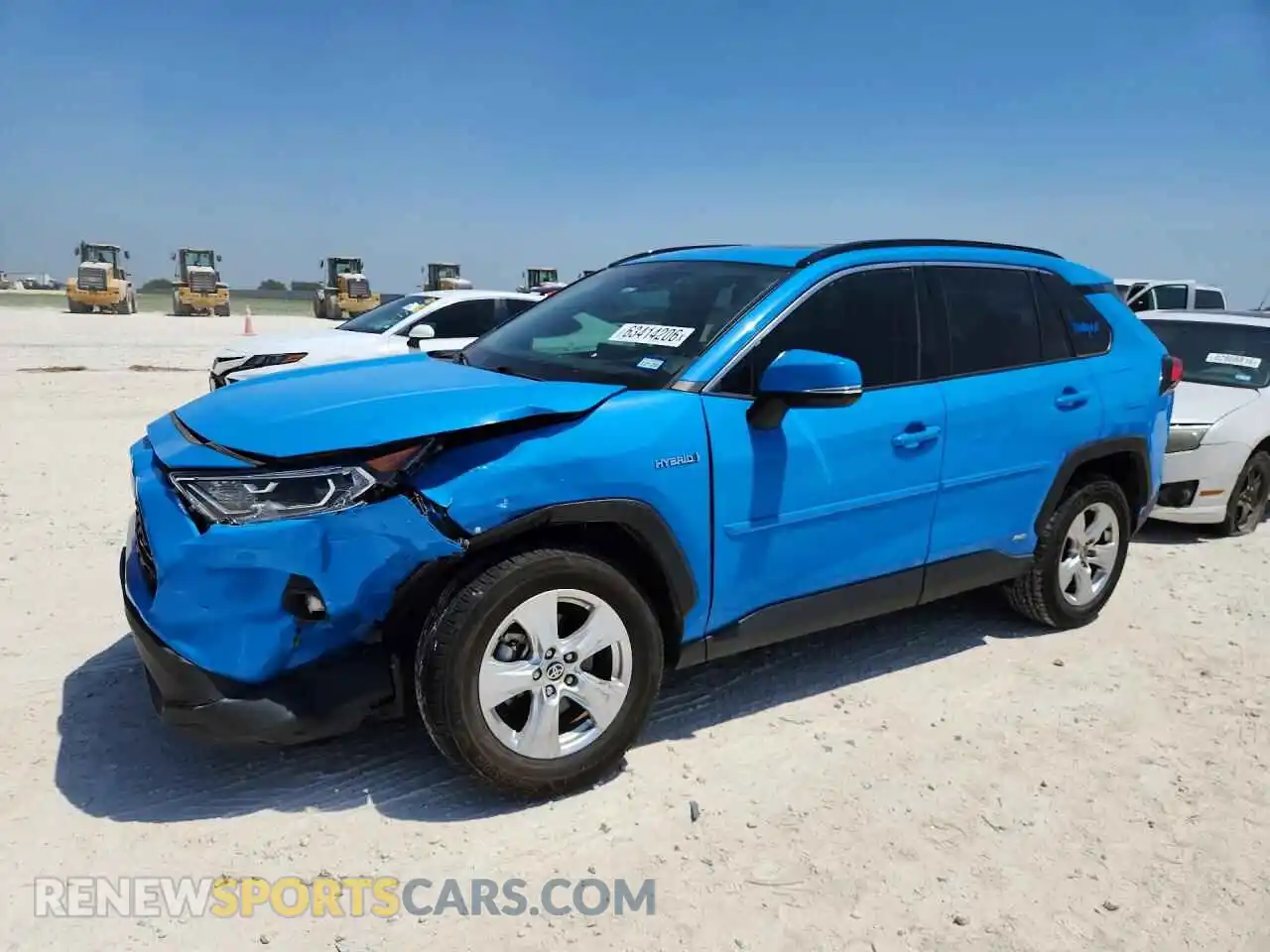 1 Photograph of a damaged car 4T3RWRFV0MU043624 TOYOTA RAV4 2021